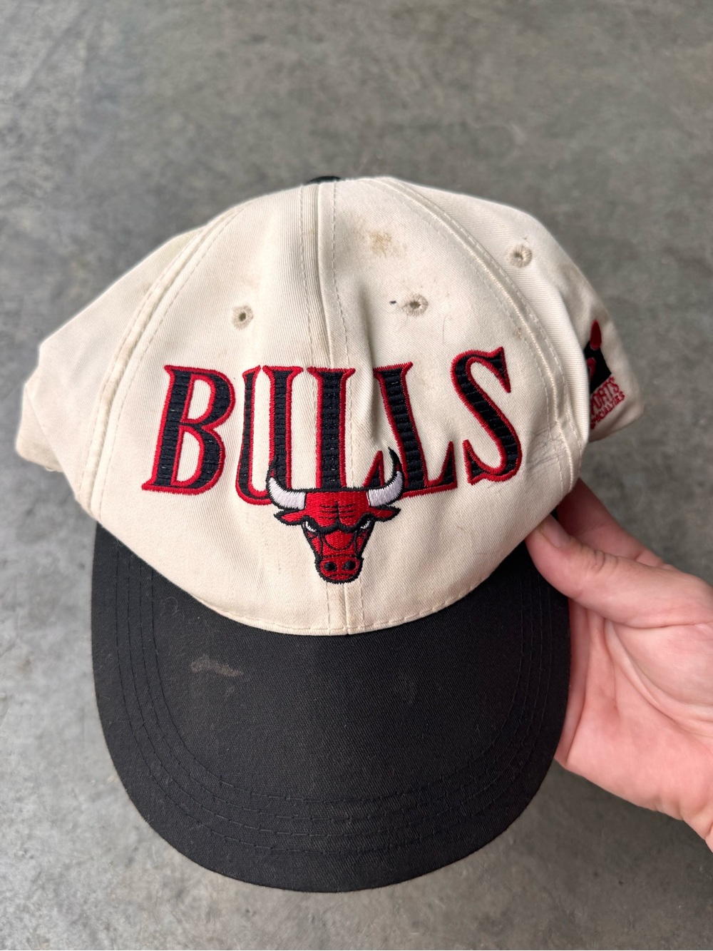 Vintage Chicago Bulls Hat Shadow Sports Specialties SnapBack Cap 1990s